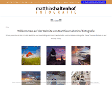 Tablet Screenshot of matthiashaltenhof.de